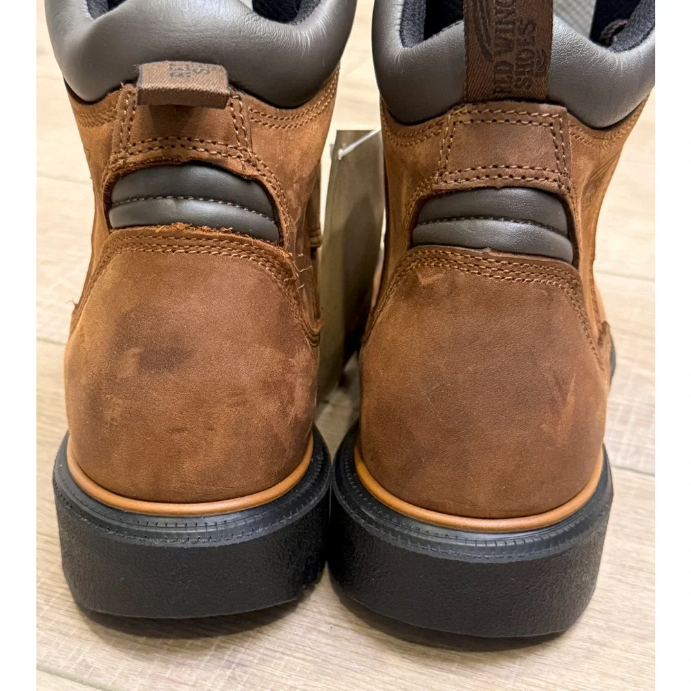 RED WING 4215 DYNAFORCE 6-INCH WATERPROOF SAFETY STEEL TOE WORK BOOTS SZ 9 D